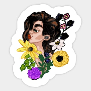 Flower Girl Sticker